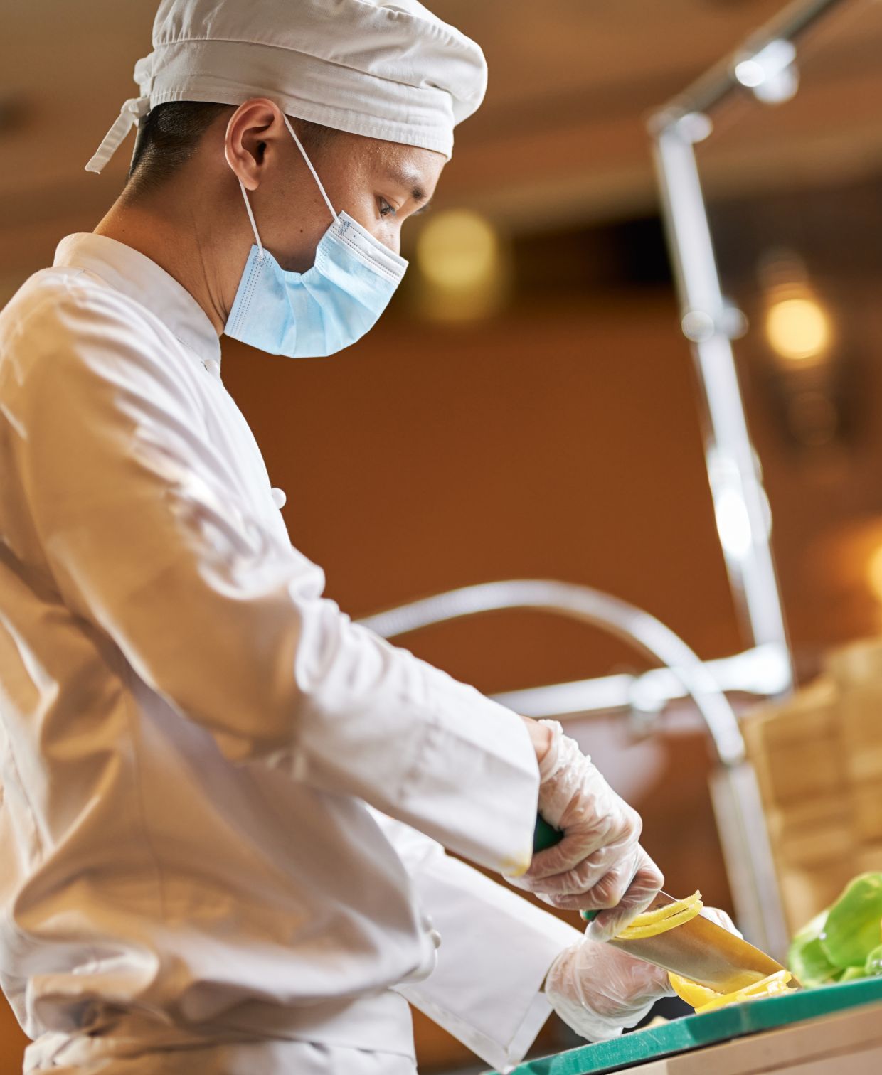 Professional chef preparing corporate meals