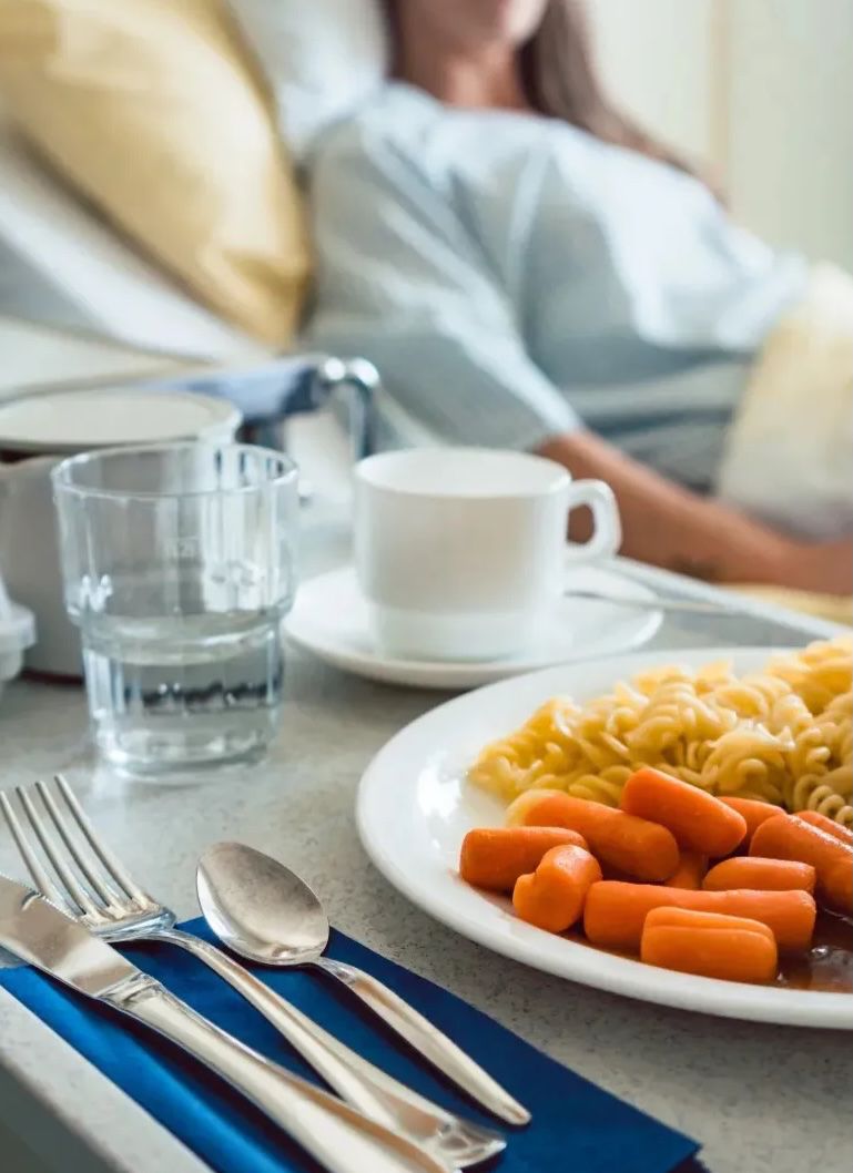 Healthcare catering meal service